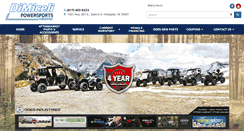 Desktop Screenshot of dmpowersports.com